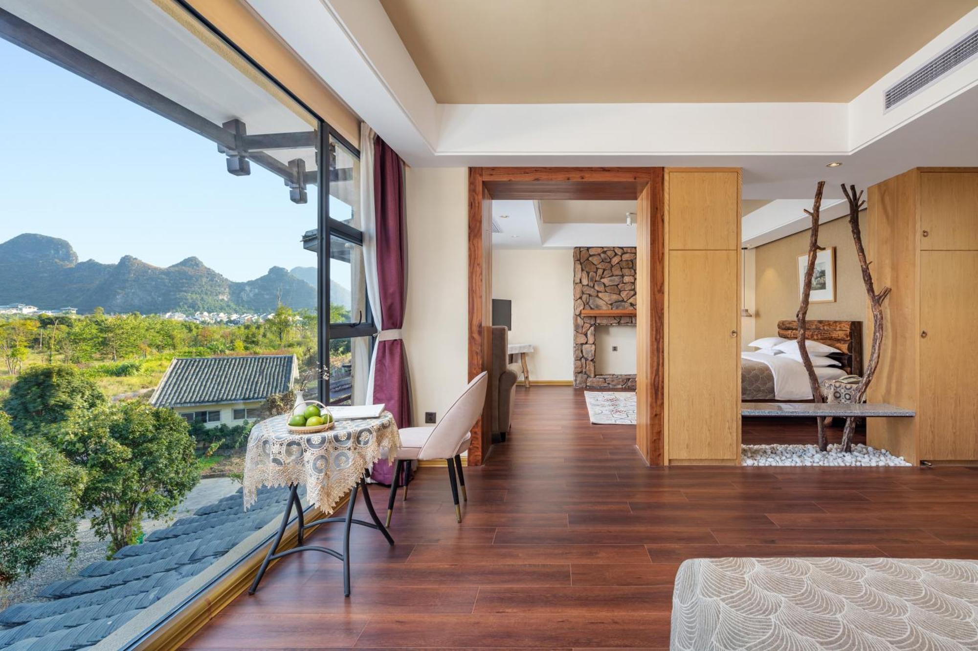 Guilin Village Creek Inn-Free Private Car Pick Up Station Stay 3 Nights المظهر الخارجي الصورة