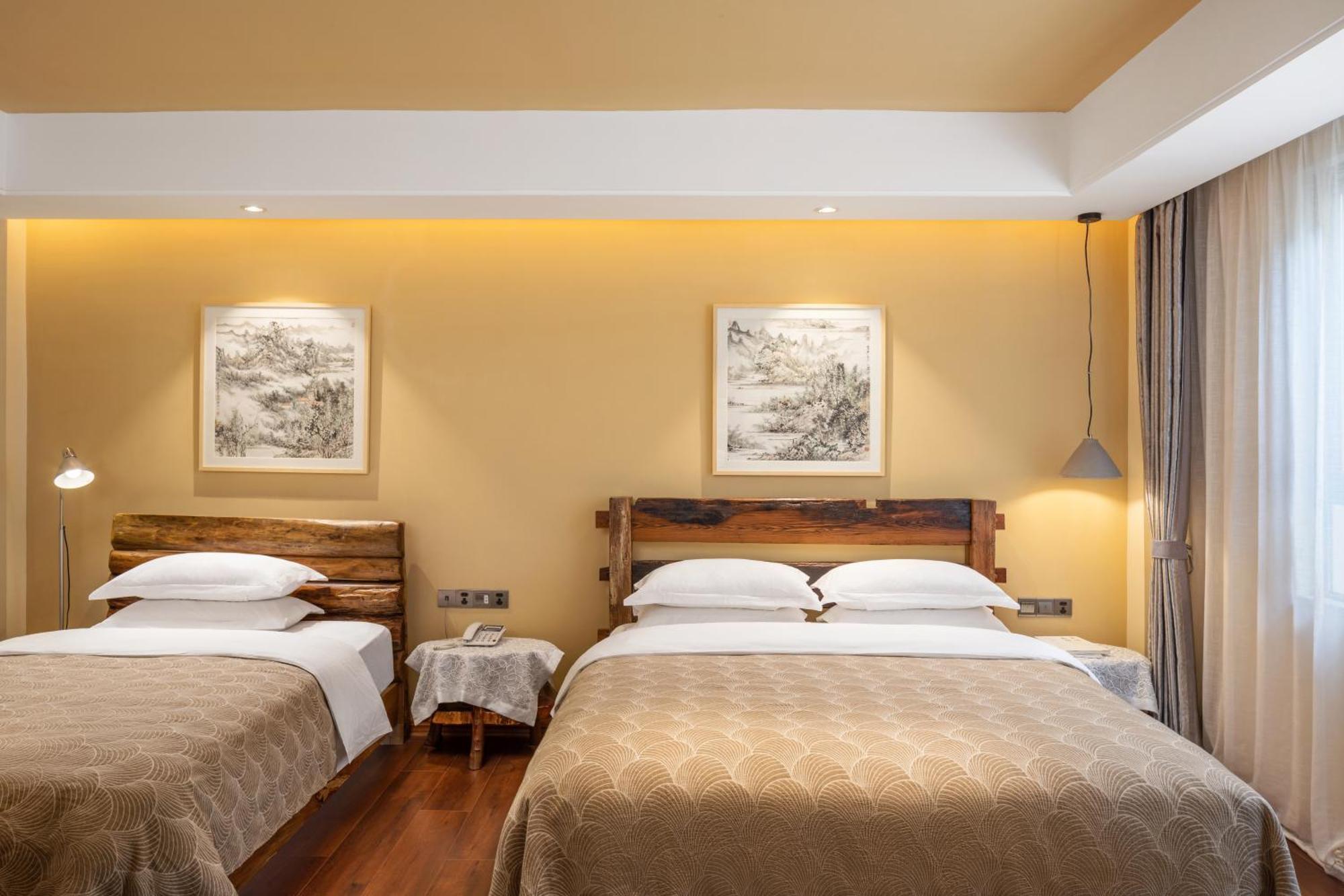 Guilin Village Creek Inn-Free Private Car Pick Up Station Stay 3 Nights المظهر الخارجي الصورة