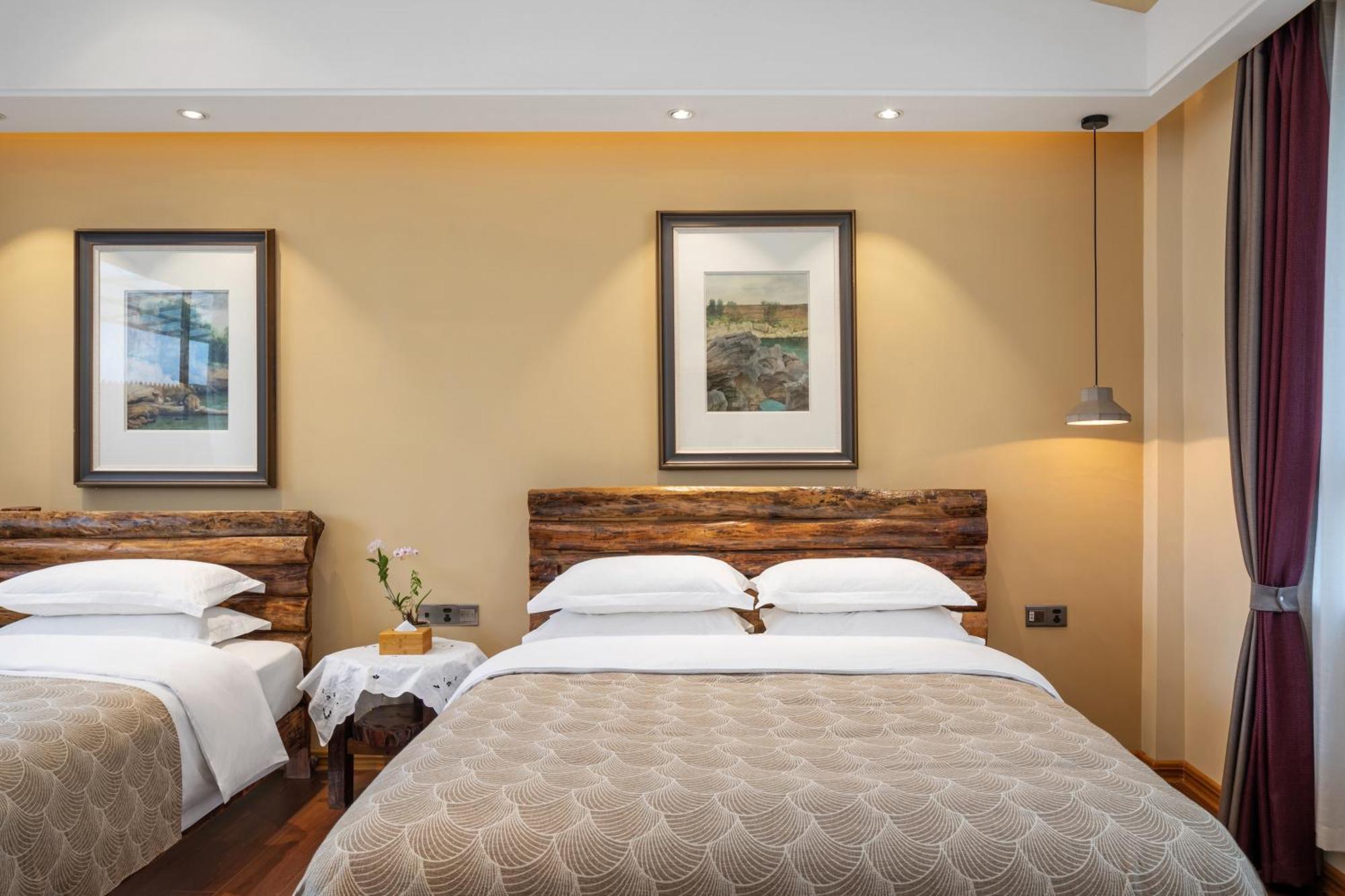 Guilin Village Creek Inn-Free Private Car Pick Up Station Stay 3 Nights المظهر الخارجي الصورة