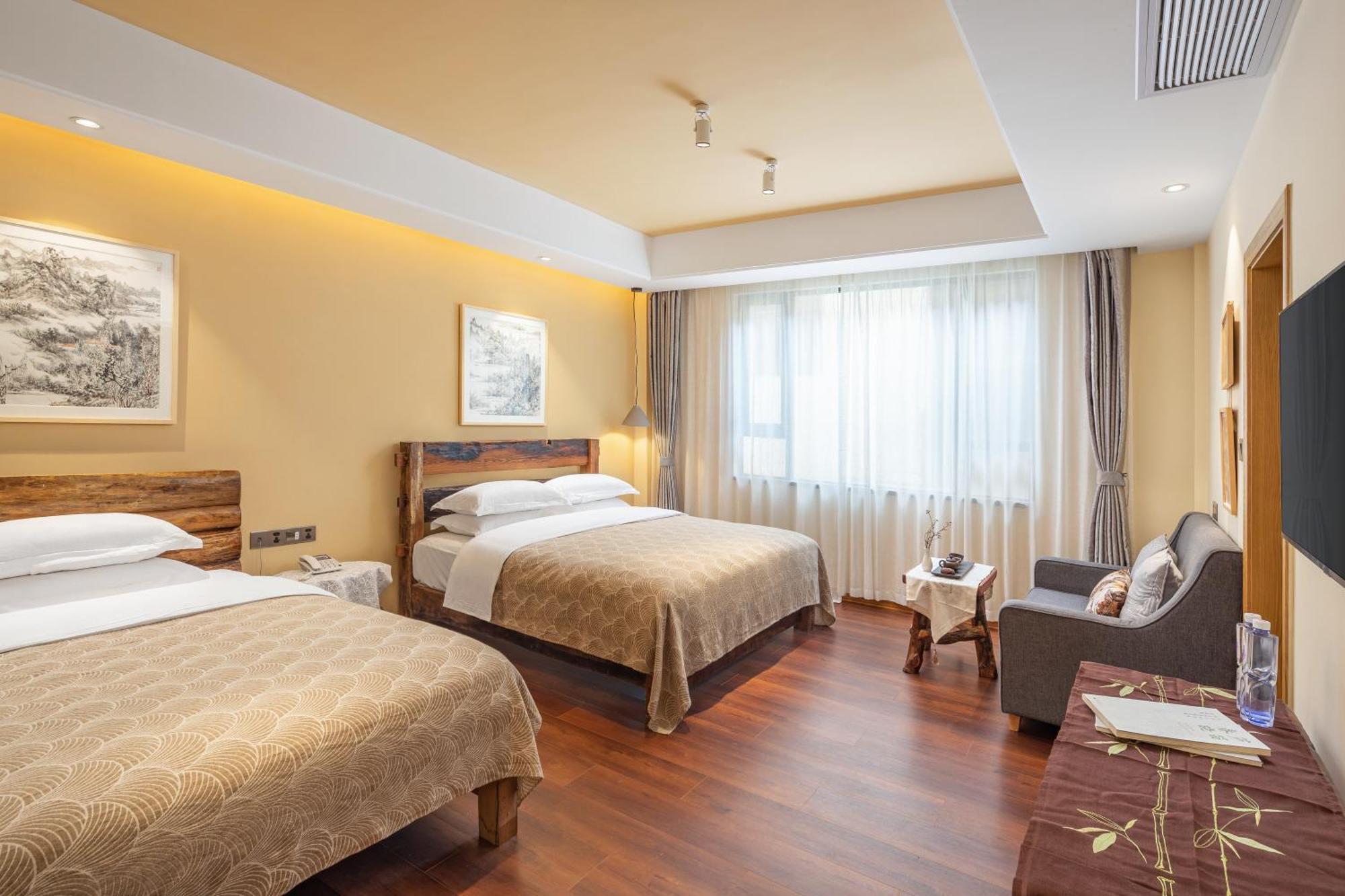 Guilin Village Creek Inn-Free Private Car Pick Up Station Stay 3 Nights المظهر الخارجي الصورة