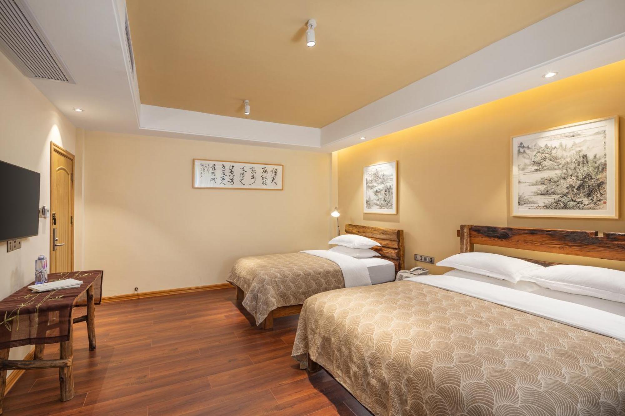 Guilin Village Creek Inn-Free Private Car Pick Up Station Stay 3 Nights المظهر الخارجي الصورة