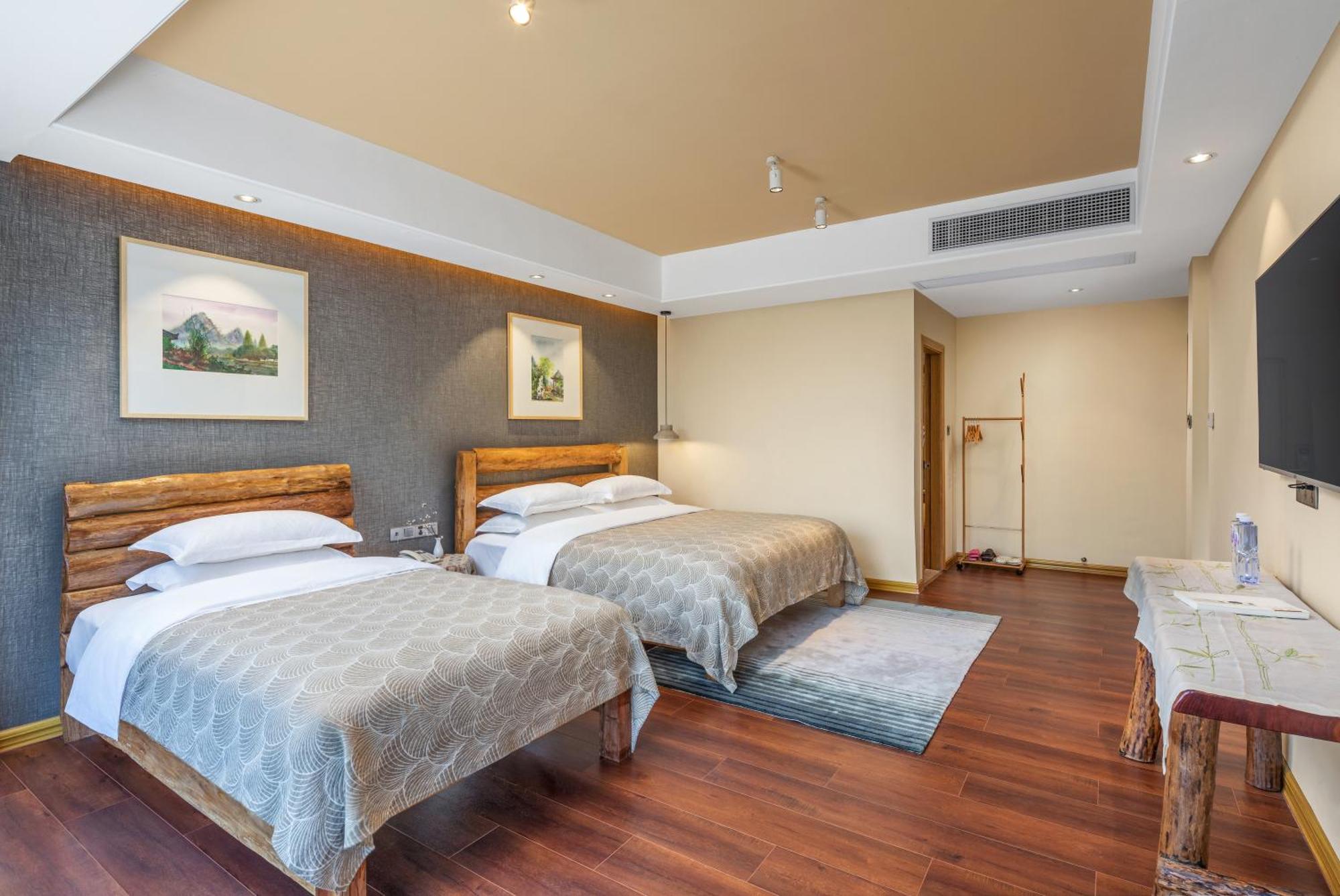 Guilin Village Creek Inn-Free Private Car Pick Up Station Stay 3 Nights المظهر الخارجي الصورة