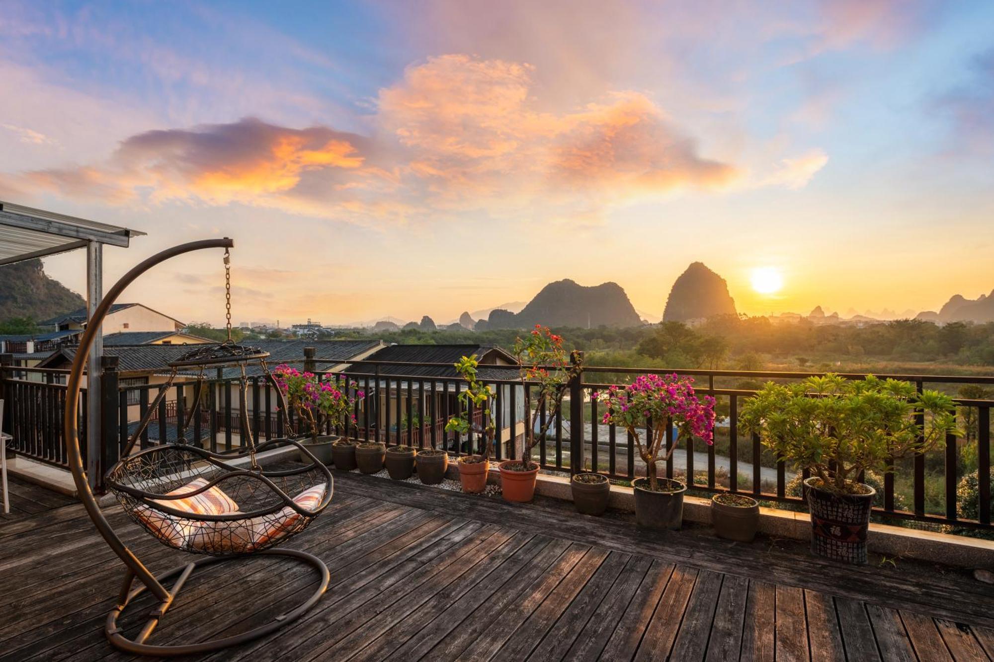 Guilin Village Creek Inn-Free Private Car Pick Up Station Stay 3 Nights المظهر الخارجي الصورة