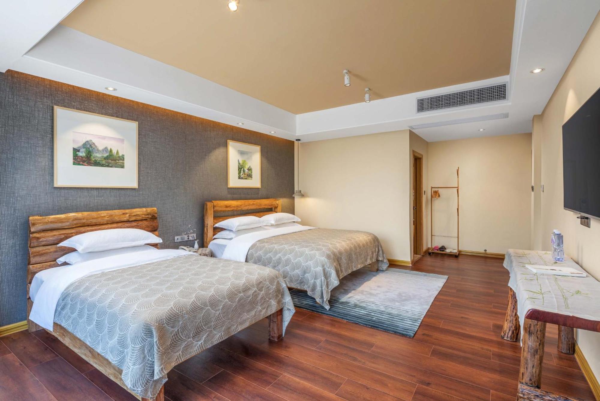 Guilin Village Creek Inn-Free Private Car Pick Up Station Stay 3 Nights المظهر الخارجي الصورة
