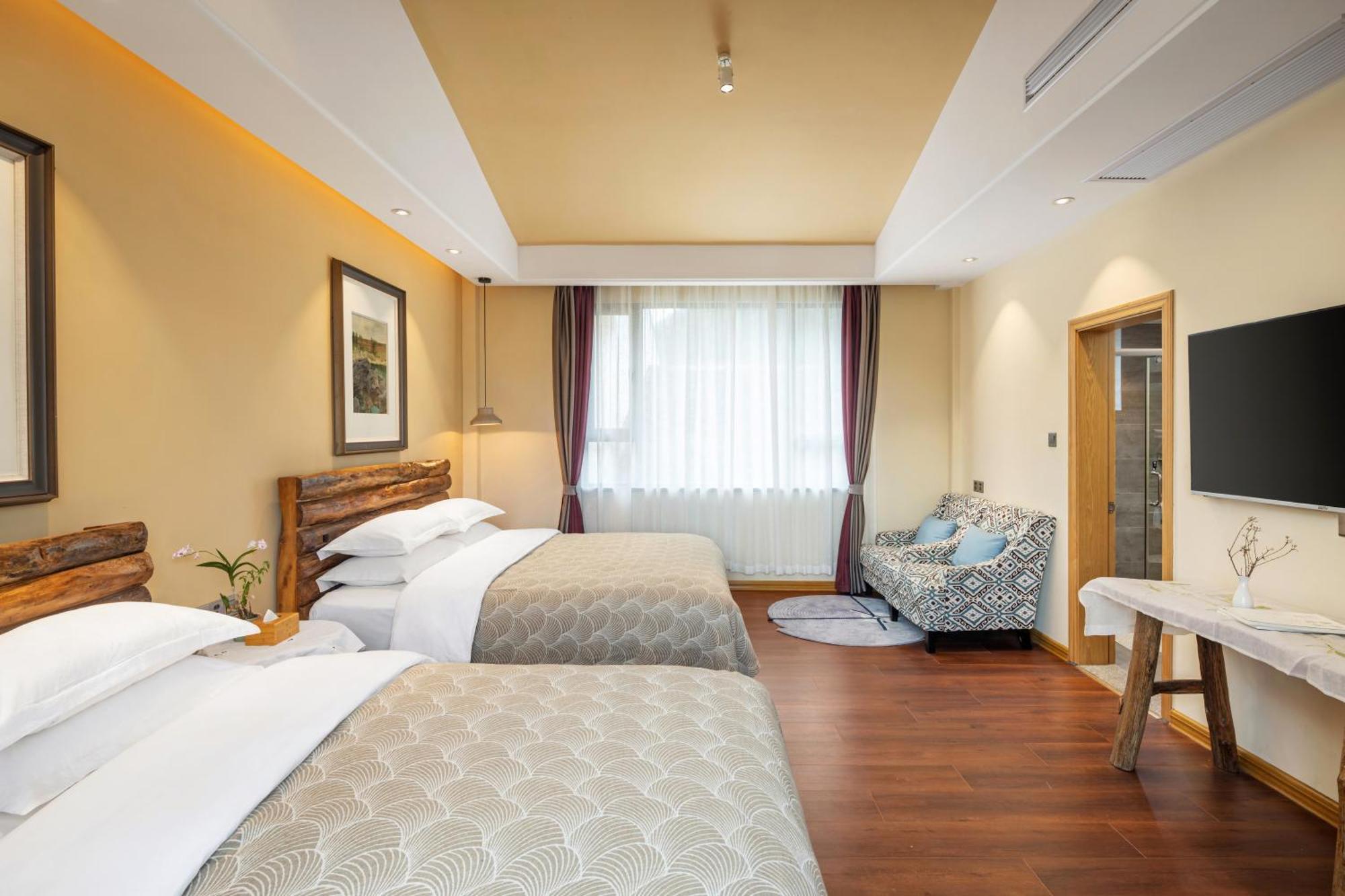 Guilin Village Creek Inn-Free Private Car Pick Up Station Stay 3 Nights المظهر الخارجي الصورة
