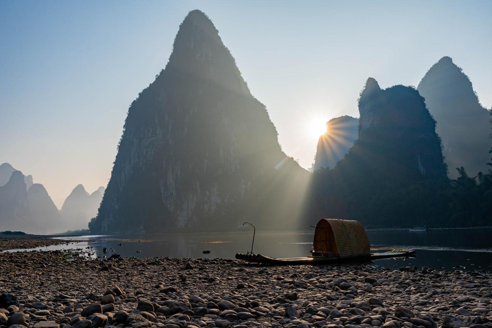 Guilin Village Creek Inn-Free Private Car Pick Up Station Stay 3 Nights المظهر الخارجي الصورة