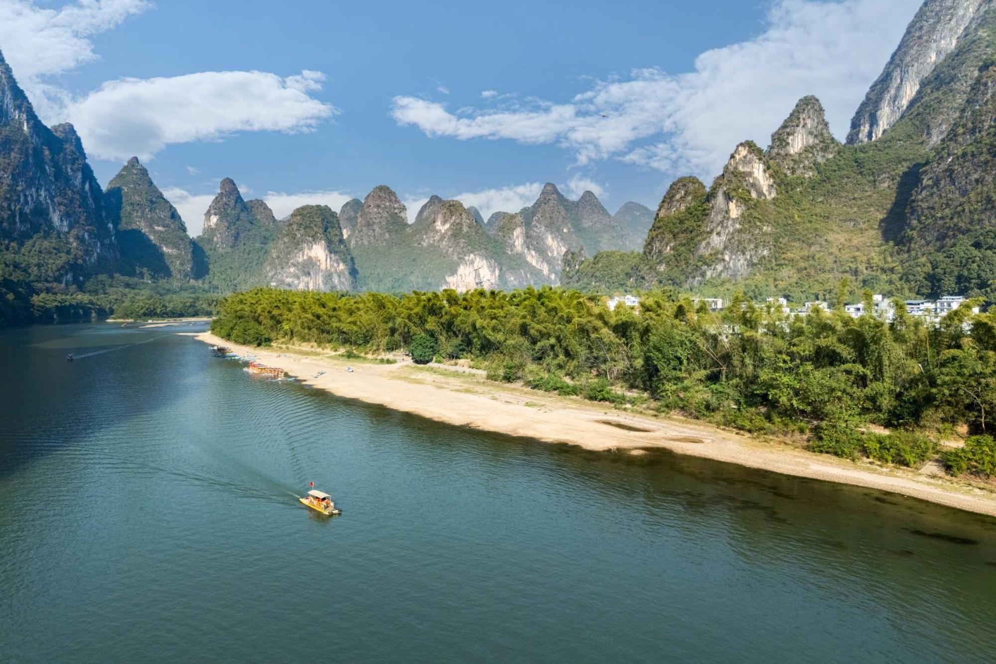 Guilin Village Creek Inn-Free Private Car Pick Up Station Stay 3 Nights المظهر الخارجي الصورة