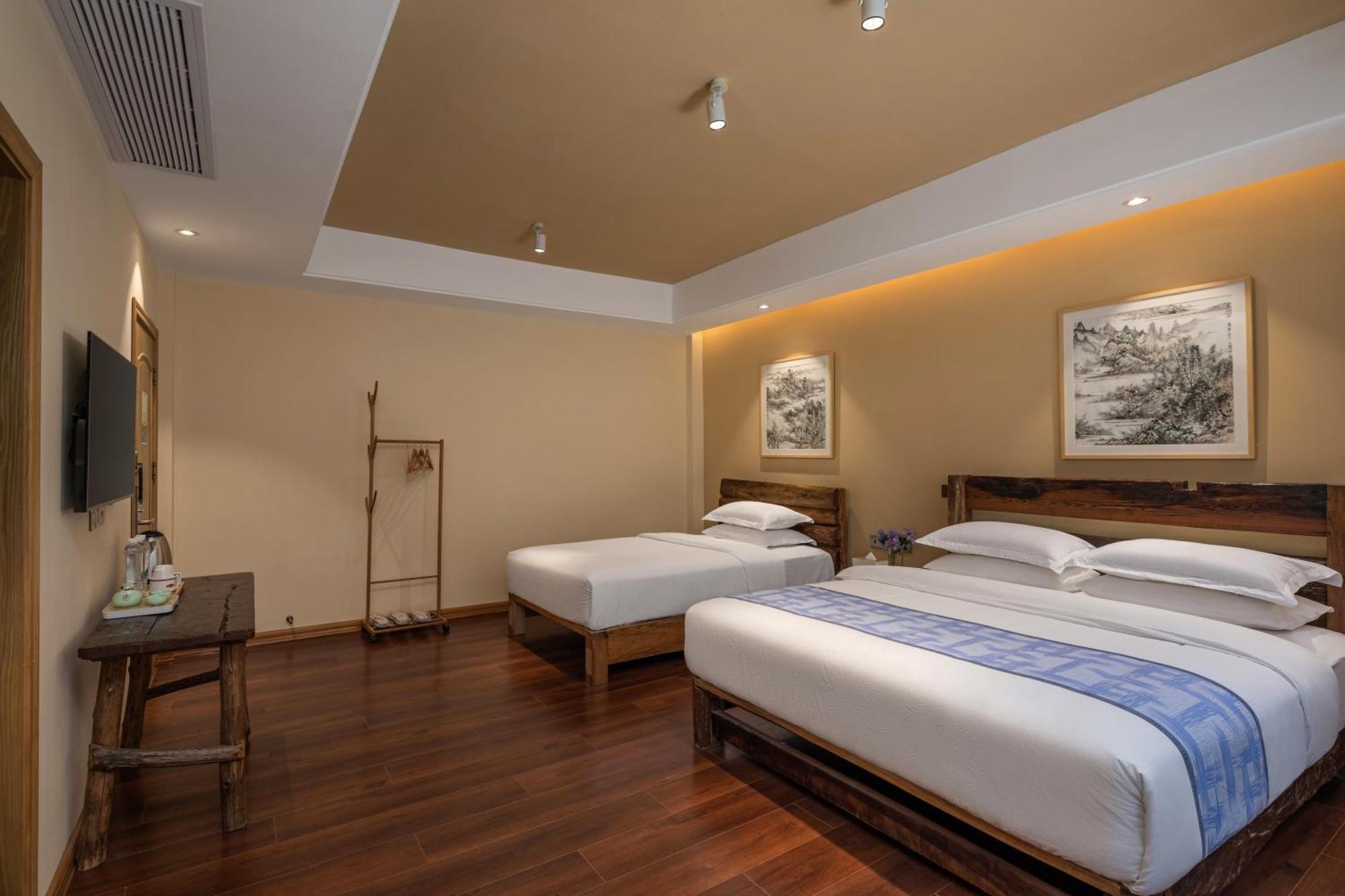 Guilin Village Creek Inn-Free Private Car Pick Up Station Stay 3 Nights المظهر الخارجي الصورة