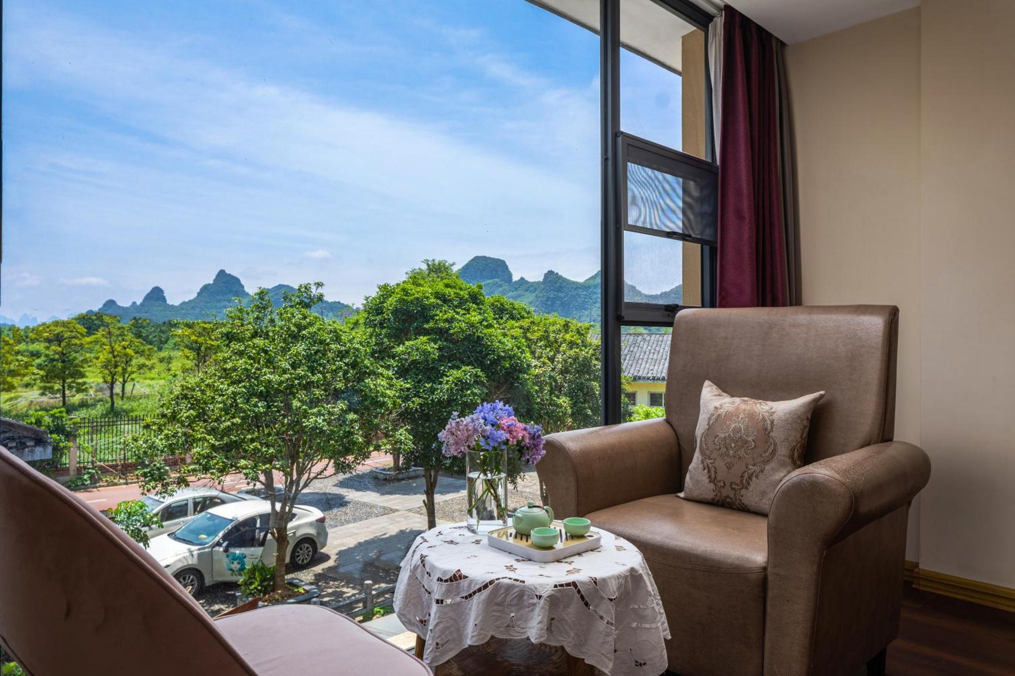 Guilin Village Creek Inn-Free Private Car Pick Up Station Stay 3 Nights المظهر الخارجي الصورة